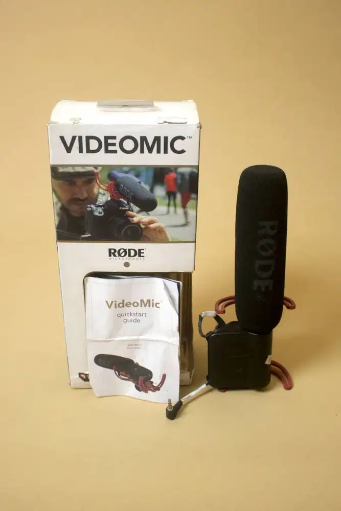Rode Videomic Rycote Microphone Mic Untuk Kamera DSLR Mirrorless