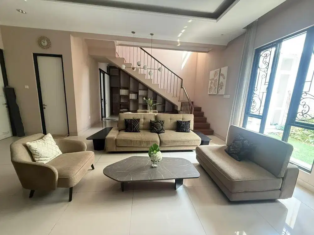 Sofa dan meja satu set premium custom