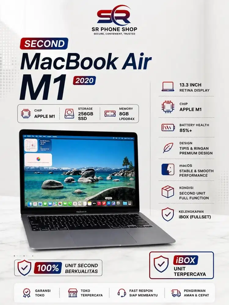 Macbook Air 2020 256GB