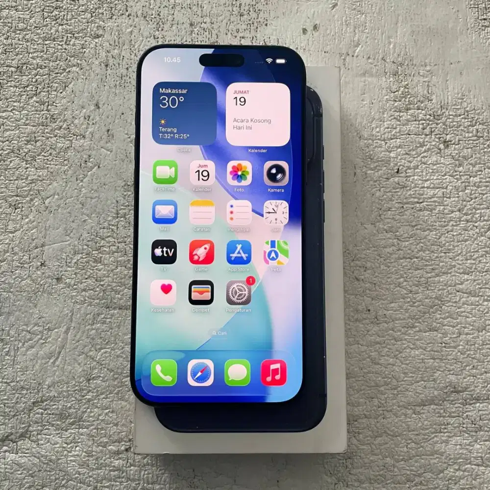 iPhone 17 Pro Max iBox ID/A Warna Deep Blue 256GB