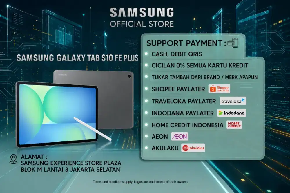 Bisa COD PROMO Samsung Galaxy Tab S10 FE Plus GRATIS Keyboard Cover