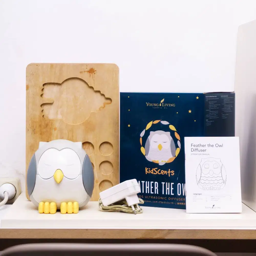 Diffuser Owl Aroma Terapi Kid Scent Feather Owl Kids Young Living