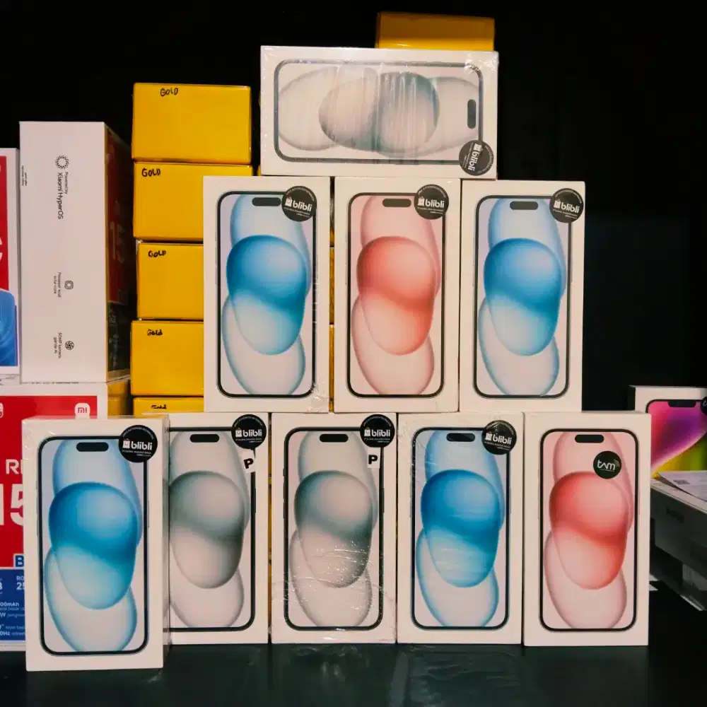 IPHONE 15 128GB NEW RESMI