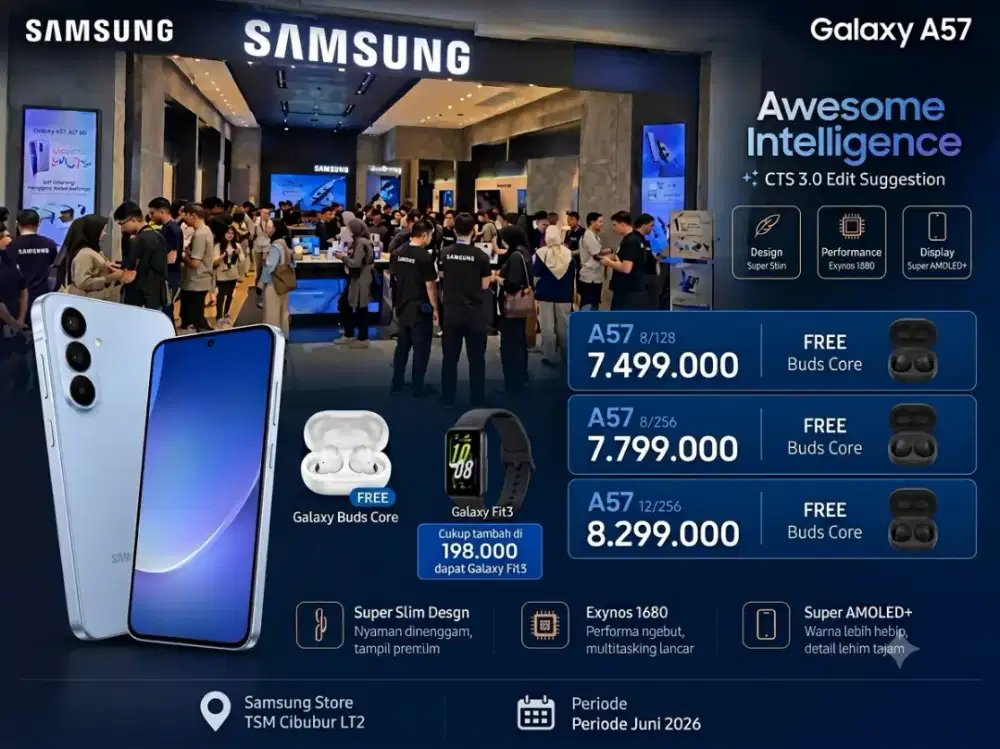 SAMSUNG A57 5G 128/256