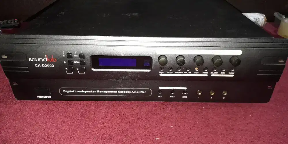 Soundlab digital Amplifier management karaoke