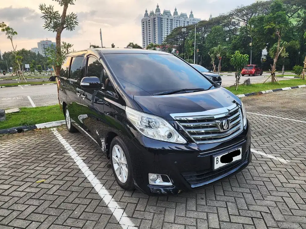 CASH Toyota Alphard 2014 Tipe G ATPM Premium Sound Berrylium Pilot Sea