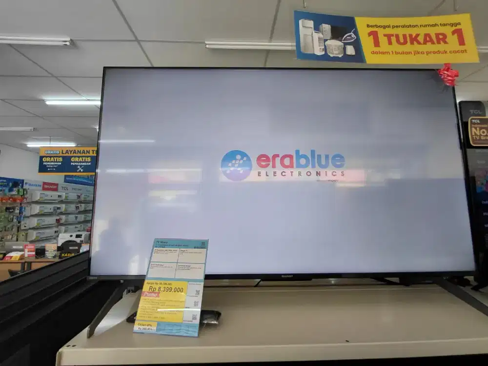 TV SHARP 50 Inch 4K Google TV 140 Watt