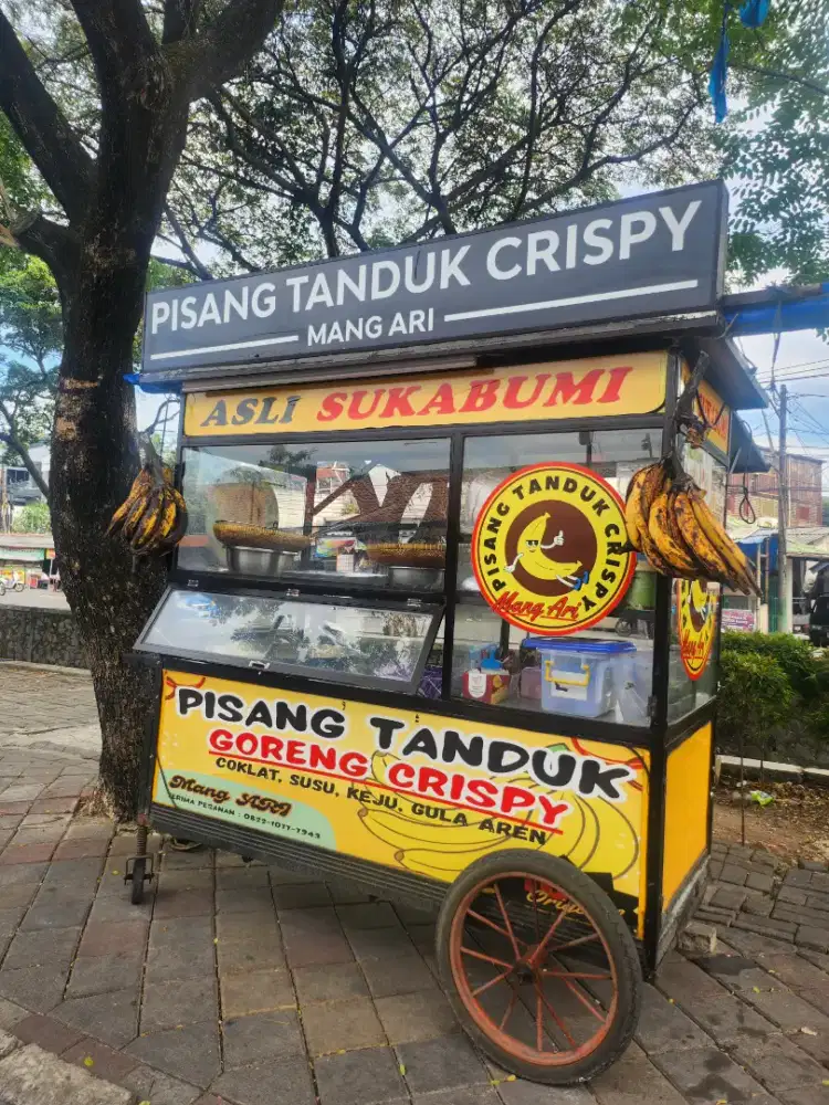 Over usaha goreng pisang tanduk