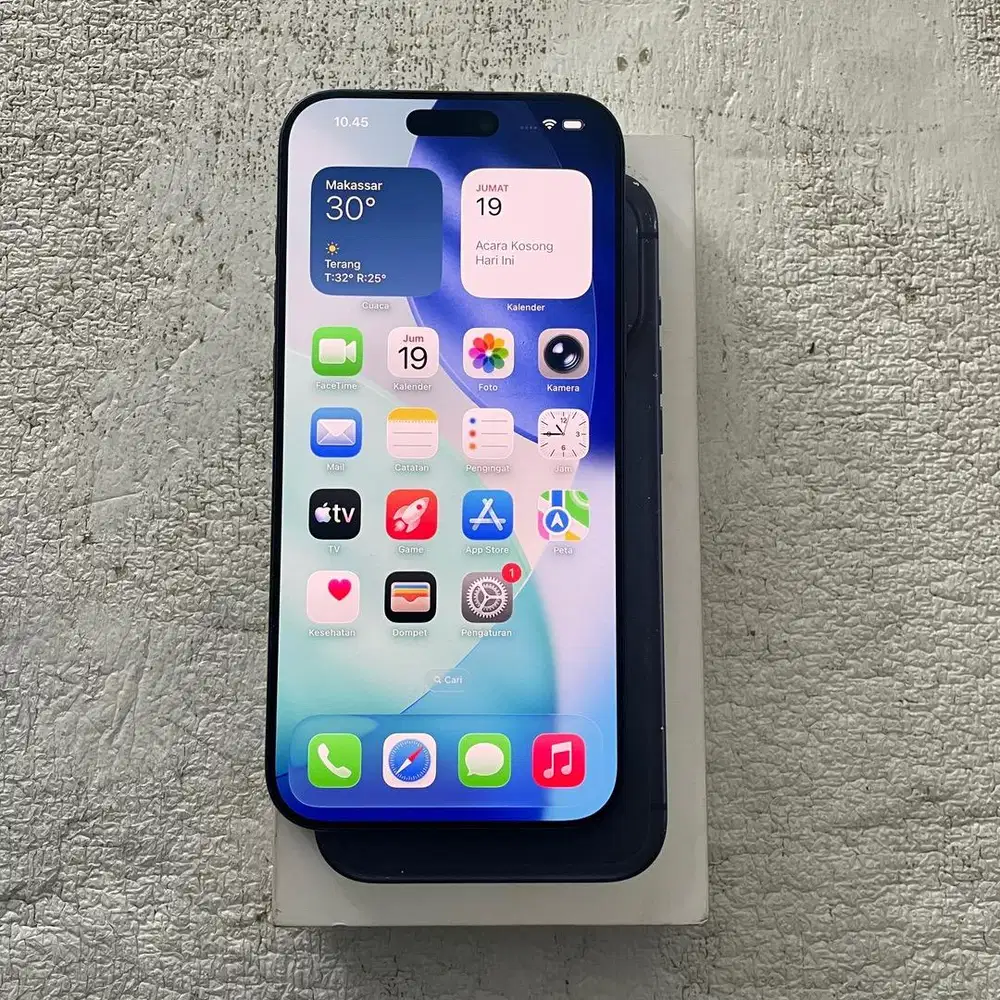 iPhone 17 Pro Max iBox ID/A Warna Deep Blue 256GB