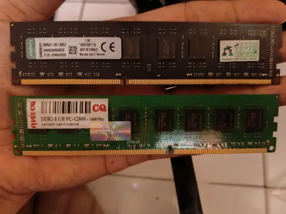 RAM 8GBx2 DDR3 12800 2 Keping