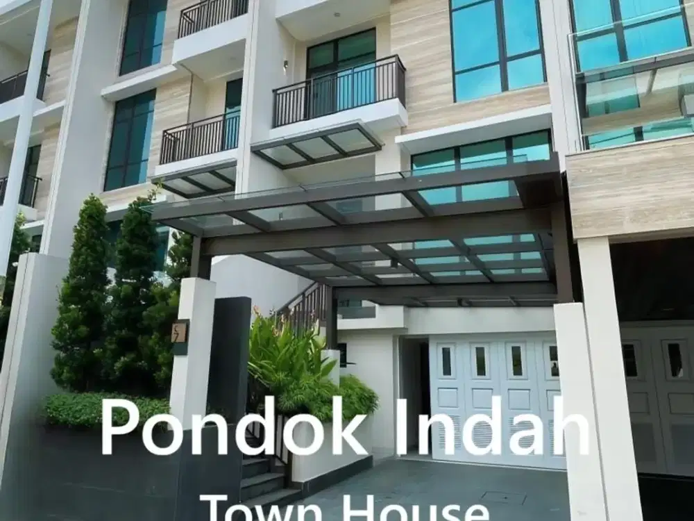 Rumah Baru 4 LT di Town House Pondok Indah, Jakarta Selatan