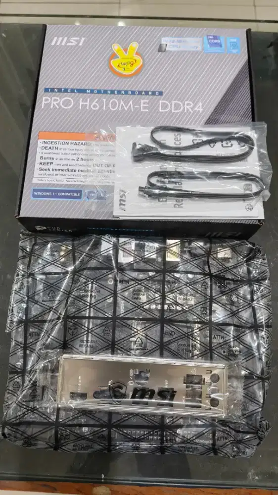Dijual Mainboard MSI H610 DDR4