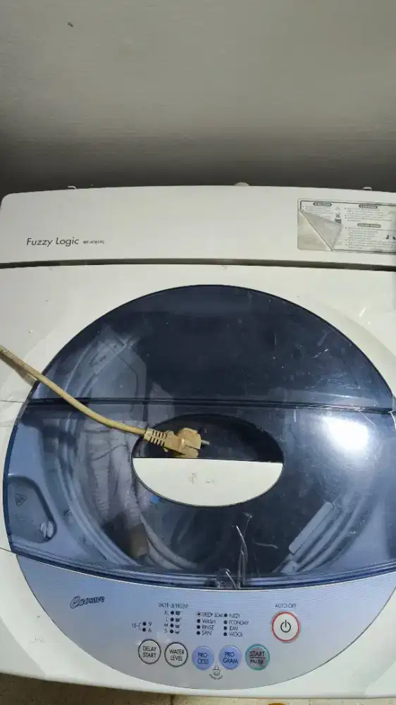 Mesin cuci LG Fuzzy Logic WF-H701PC mesin cuci top loading