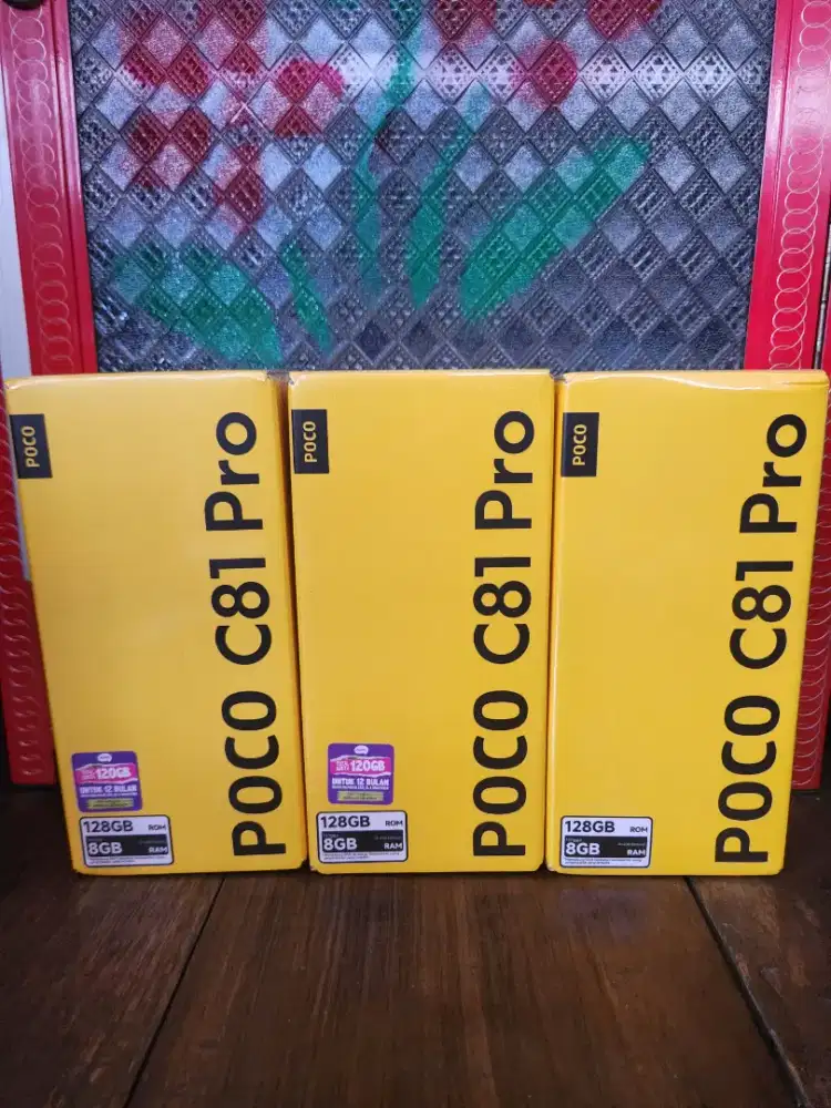 Poco C81 Pro 4GB/128GB Green/Gold/Black Baru