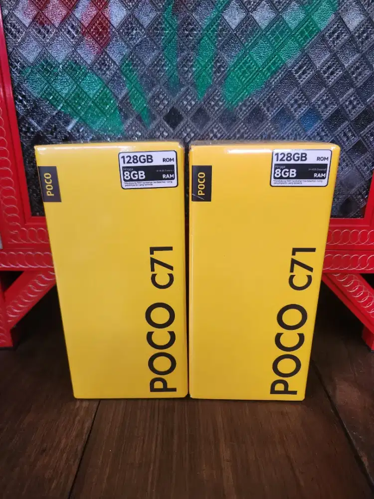 Poco C71 4GB/128GB Gold/Black Baru