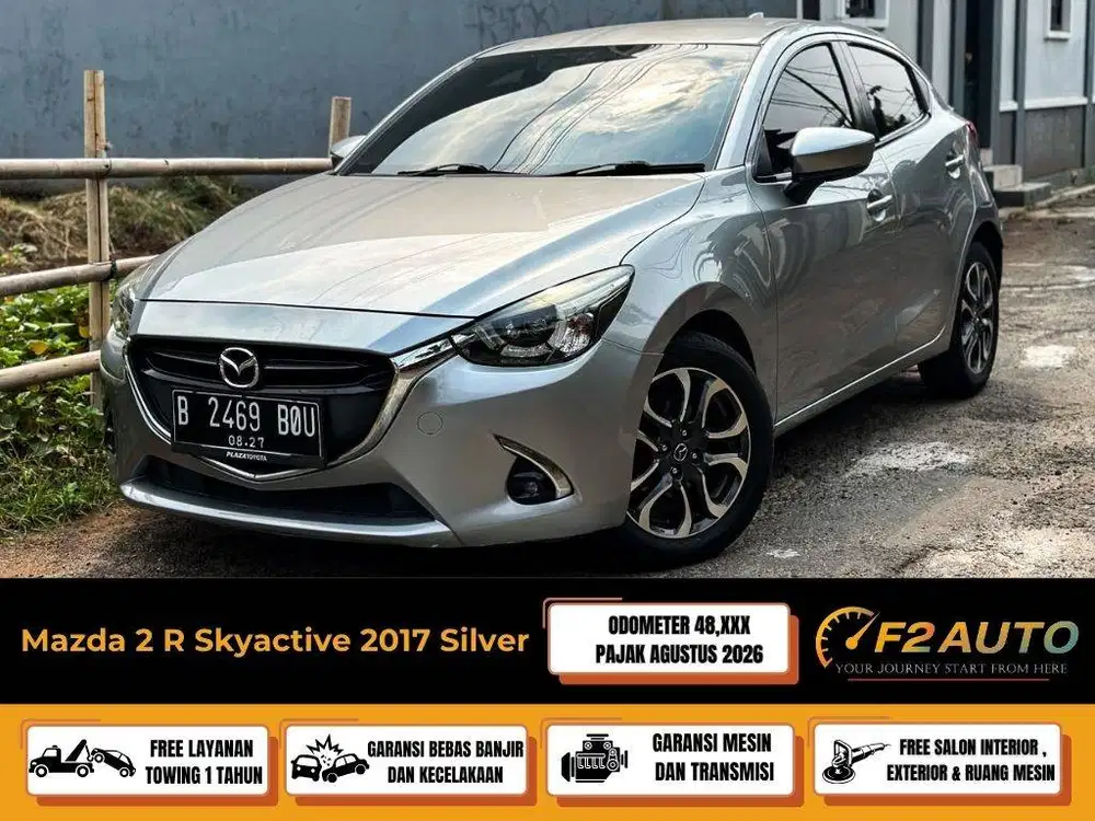 Mazda 2 R AT 2017 Silver