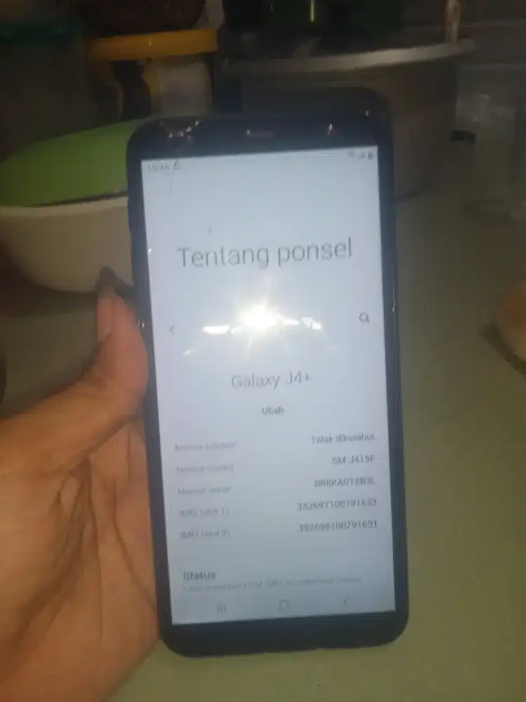 Samsung J4 kondisi 88%
