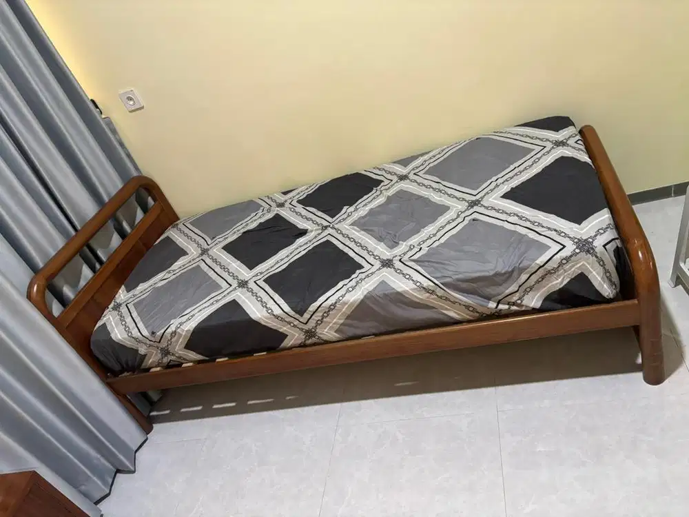 Dipan jati + springbed