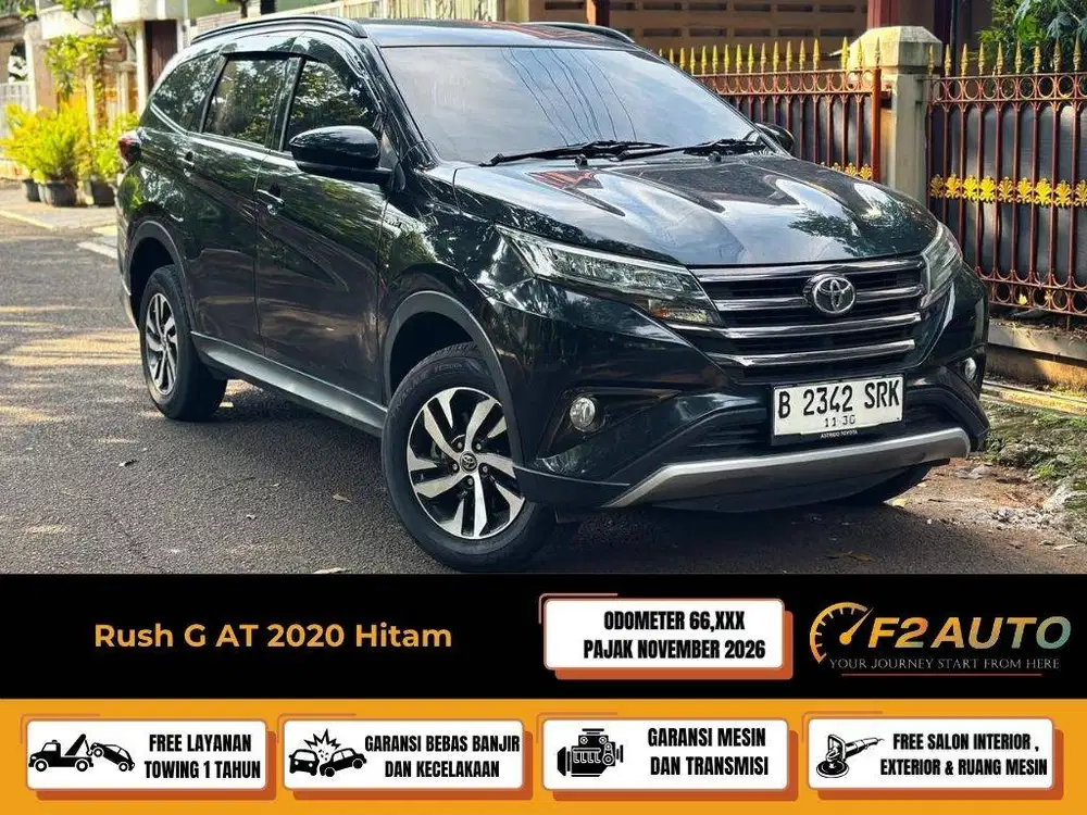 Rush G AT 2020 Hitam