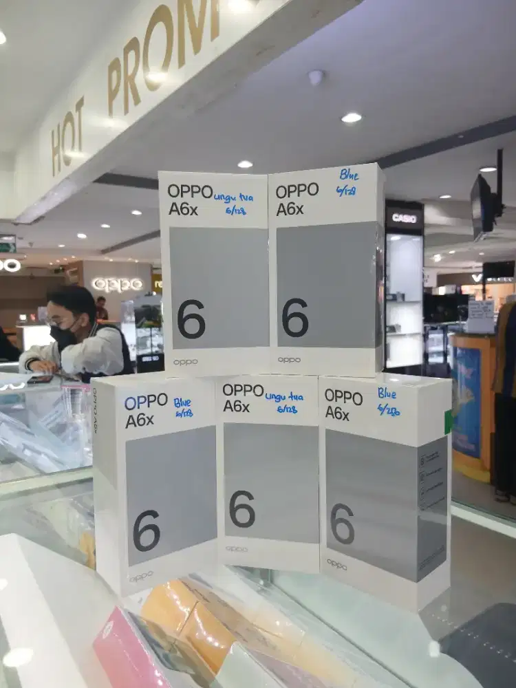 Oppo A6x 4+4/128 6+6/128 6+6/256 GARANSI RESMI OPPO