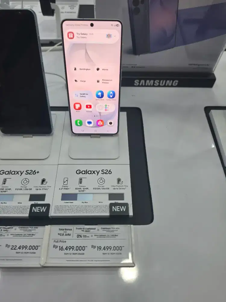 Samsung Galaxy S26 Cashback Up 2,5juta