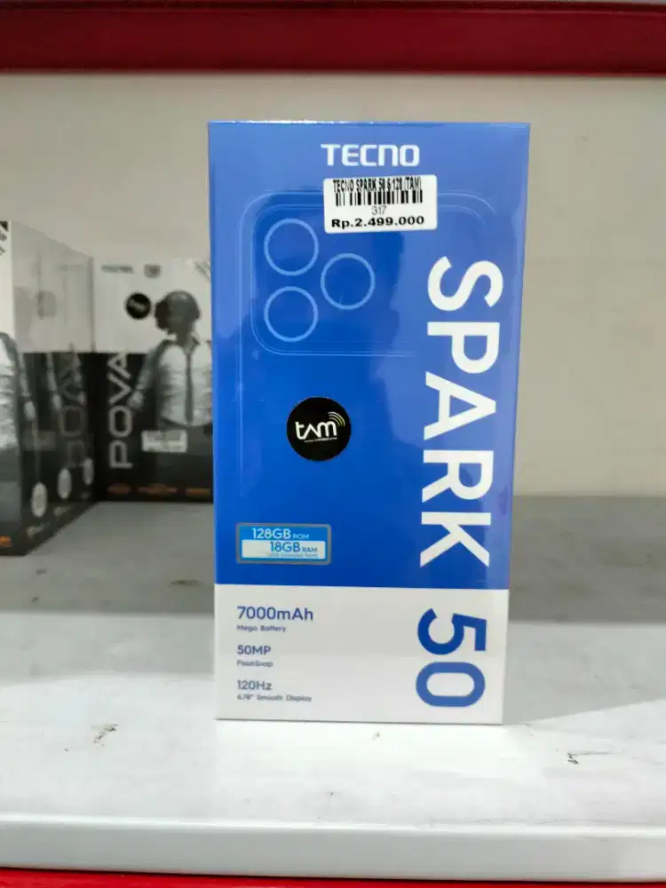TECNO SPARK 50 6/128 ATLANTIS DAHSYAT