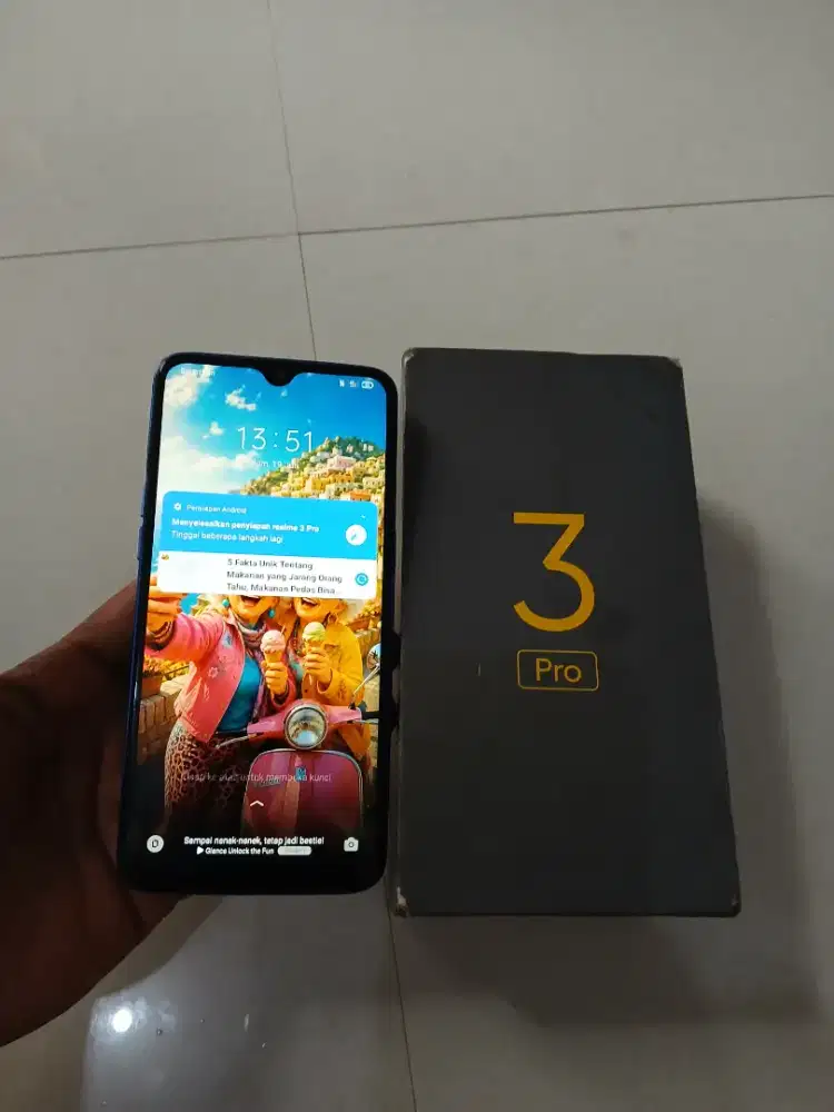 Realme 3 Pro ram 4/64gb mulus dan normal