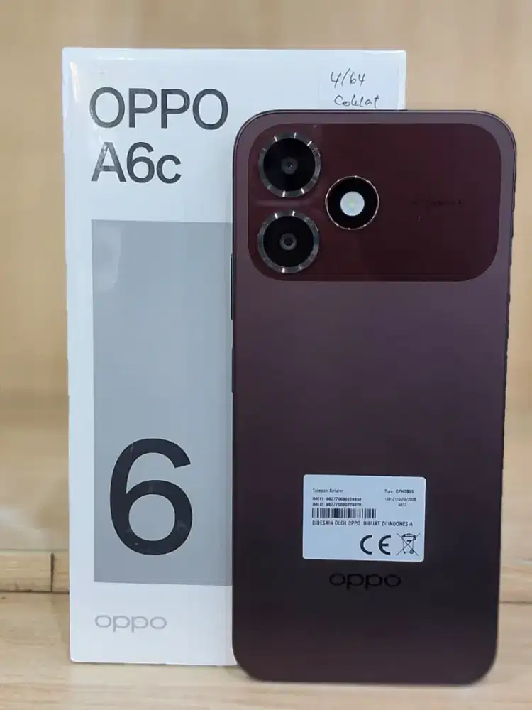 OPPO A6C 4/64 Garansi Resmi Bisa Kredit Akulaku Surabaya Barat