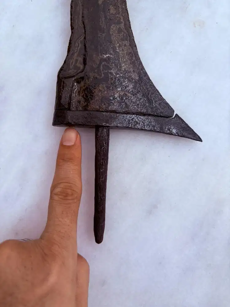 Pusaka Temuan Darat daerah Majalengka Keris Tilam Upih raksasa 55 cm