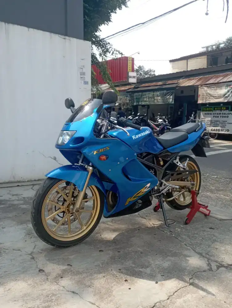 Ninja RR Old 2011 Up ZX biru Spek Hedon Sunmori
