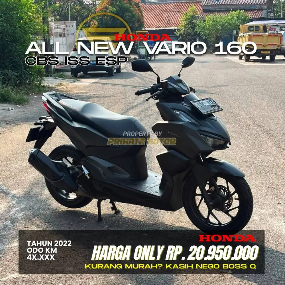 CREDIT DP MULAI 2.4 JUTAA VARIO 160 CBS ISS ESP 2024 !!!