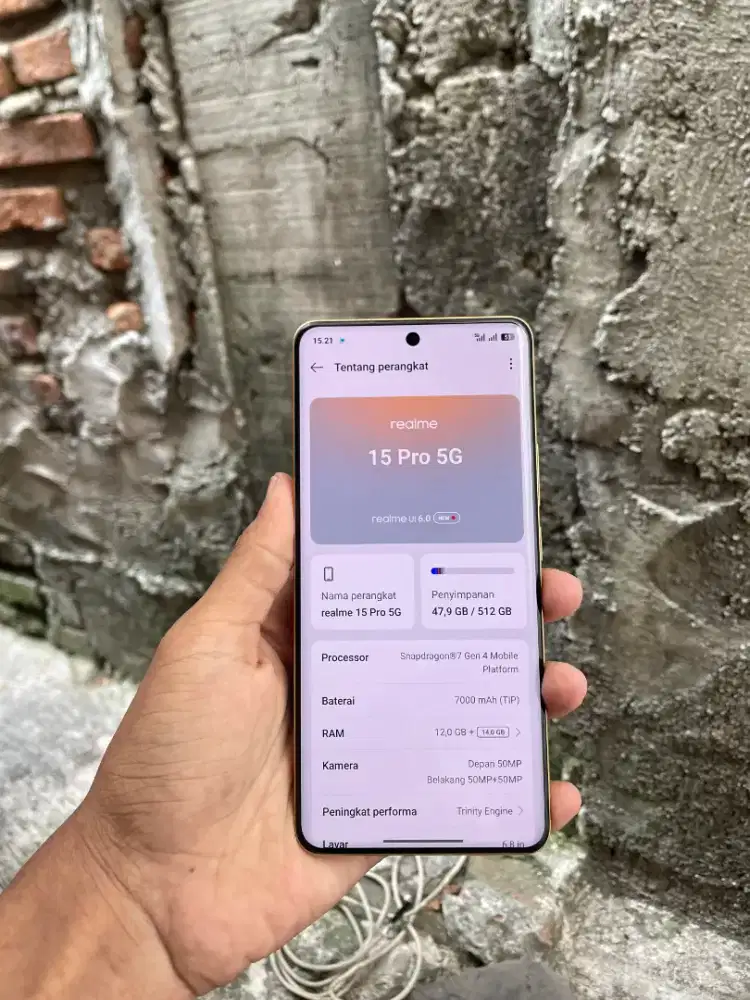 Realme 15 pro 12/512 limited edition