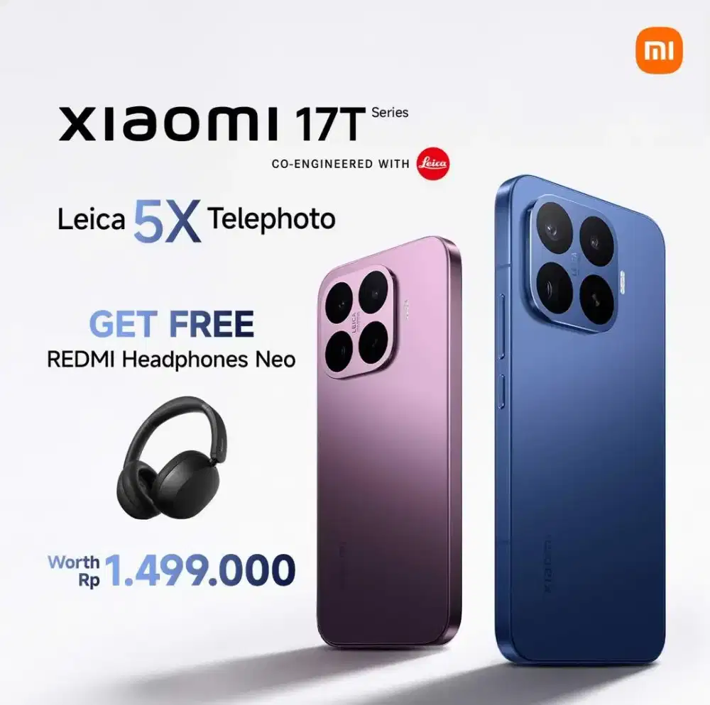 Xiaomi 17T Series Free Headphone Neo Xiaomi