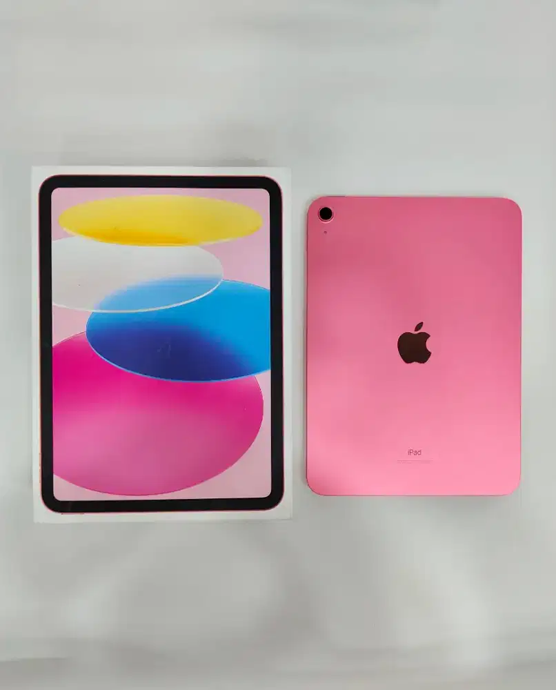 ( Second ) IPad 10 64GB Pink ( Wifi Only ) | Fullset Original