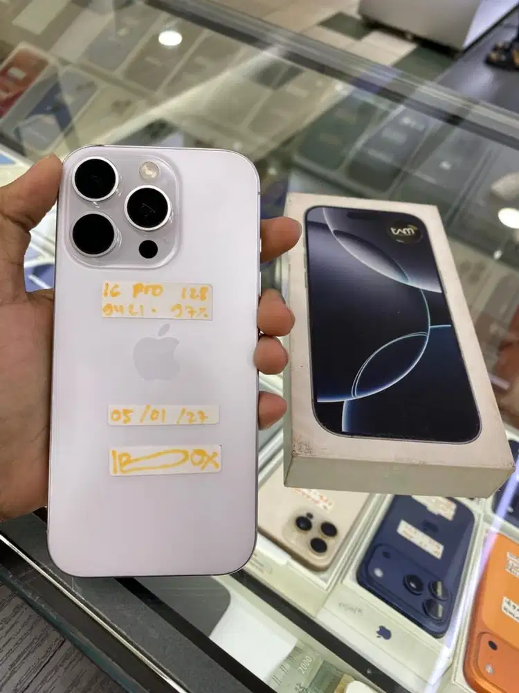 Iphone 16 pro 128 garansi ibox