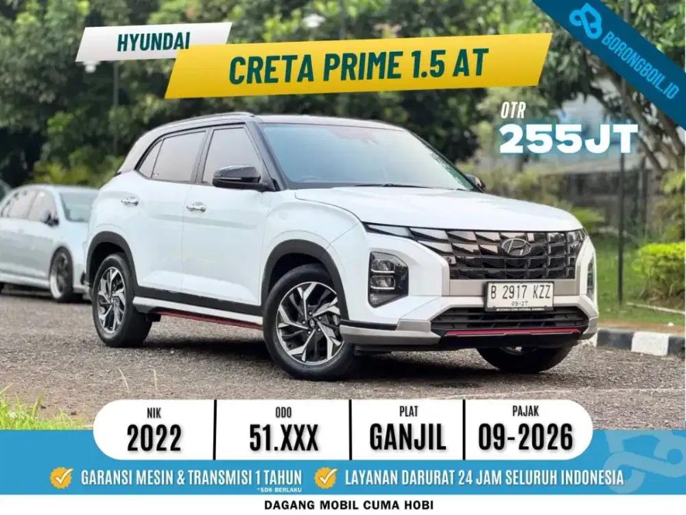 Creta prime 1.5 at 2022 Putih
