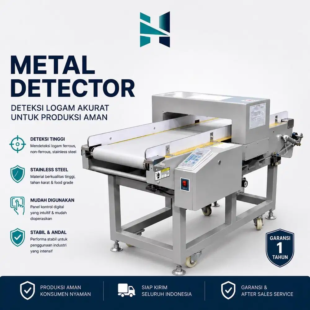 Metal Detector Industri untuk Makanan, Seafood, Farmasi & Bumbu