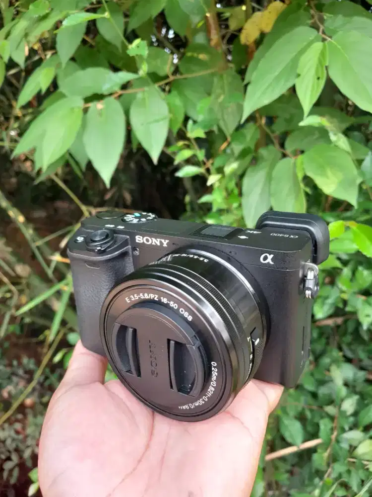 Kamera sony a6400 lensa kit like new