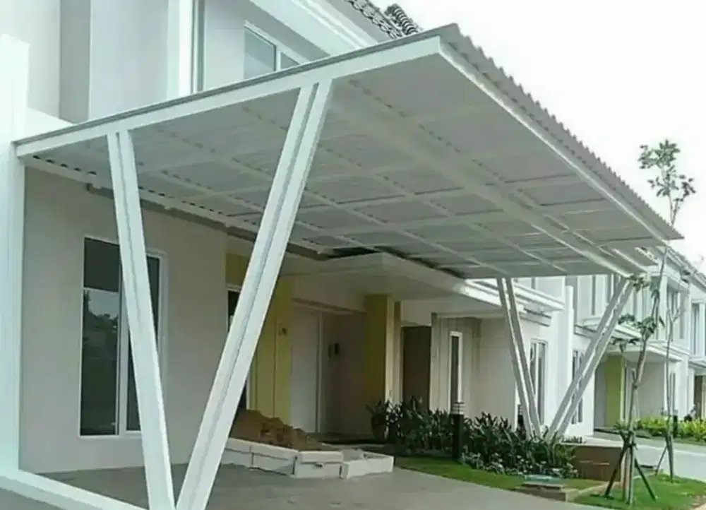 PAGAR , TERALLIS,KANOPI,RELLING TANGGA DLL