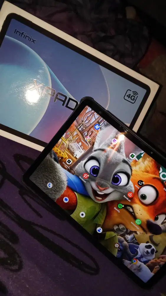 TAB INFINIX , MENDUKUNG SIM CARD, SERI 20