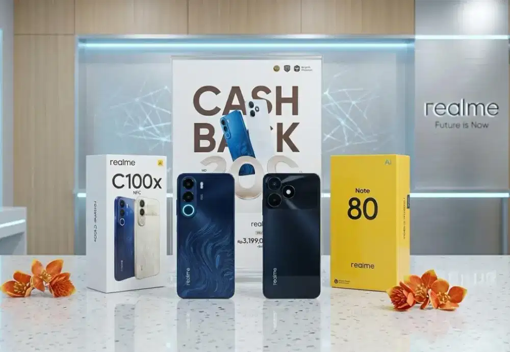 REALME C100X READY BISA COD POTONGAN 200 TANPA DIUNDI