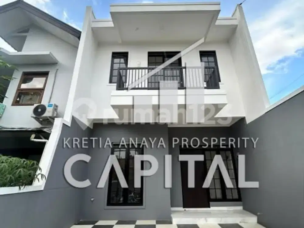 Rumah Baru Dua Lantai Area Turangga Bandung Kota Dengan Aksen Minimalis Klasik Pasti Bikin Kamu Penasaran