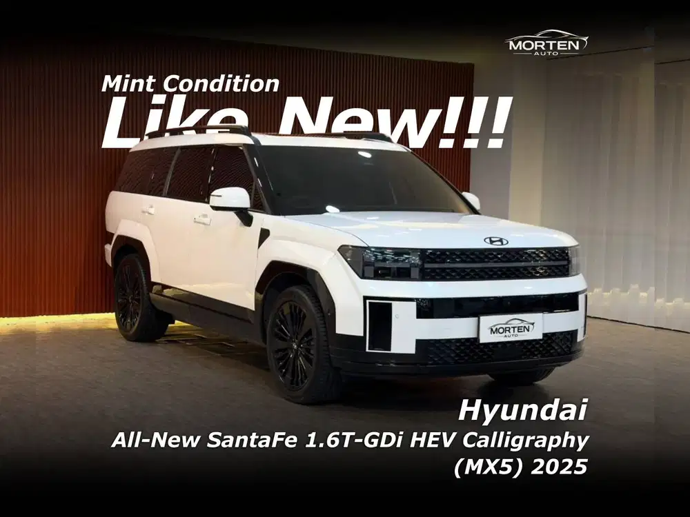 [Km 5 ribuan!!!] Hyundai All-New SantaFe HEV Calligraphy (MX5) 2025