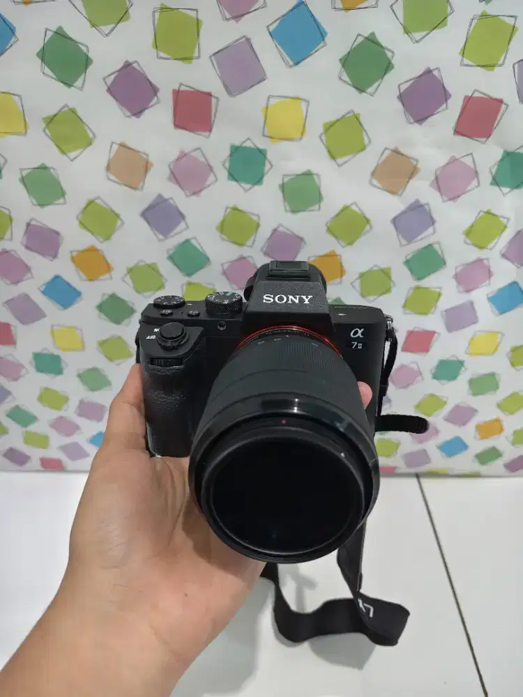 SONY ALPHA A7 II LENSA FE 28-70MM