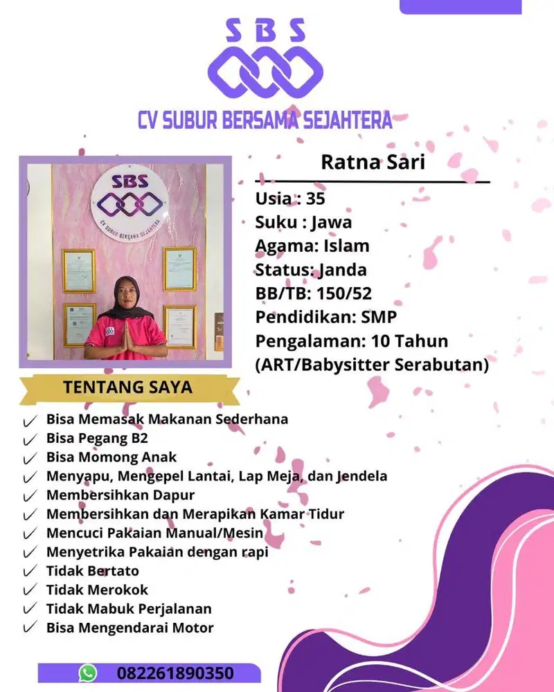 Art serabutan & babysitter