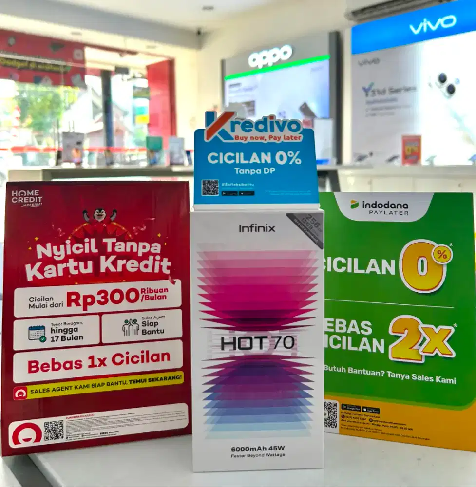 READY INFINIX HOT 70 - CICILAN CUKUP KTP AJA