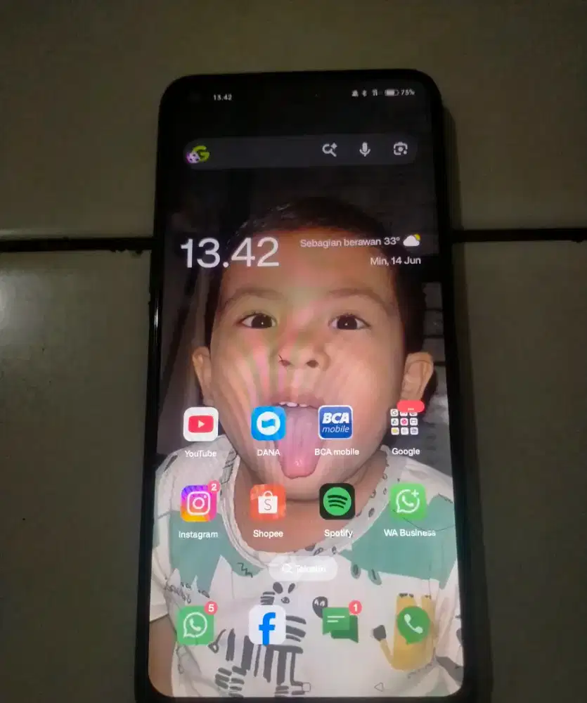 Oppo a76 ram 6+6/128