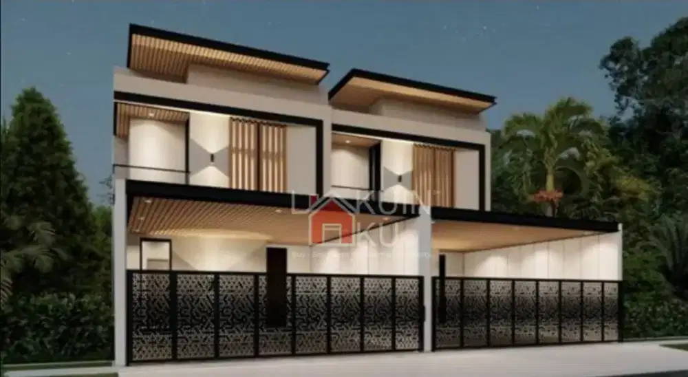 Dijual Rumah Baru Modern Minimalis Mewah Raya Merr,Nirwana,Baruk