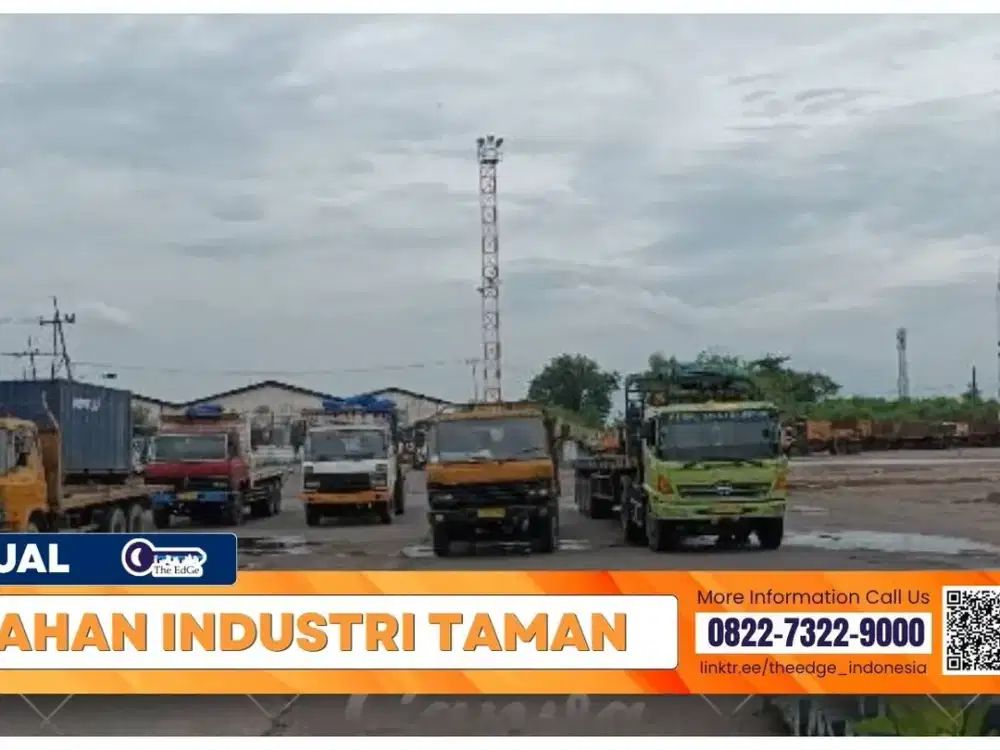 DIJUAL LAHAN INDUSTRI 18 HEKTAR SKALA BESAR DI TAMAN SIDOARJO - The EdGe
