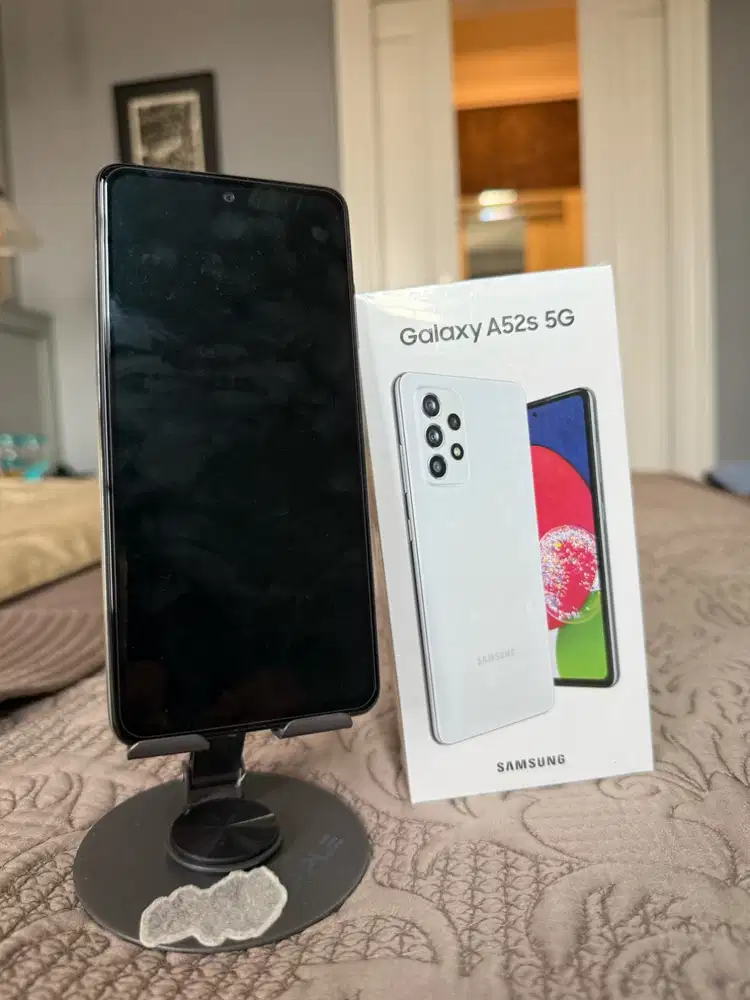 Samsung A52S 5G 8/256 Putih Mulus Like New